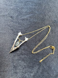 Black/Natural Avian Relic Necklace