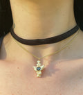 Python Vertebrae Relic Choker