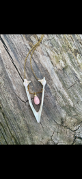 Real Magpie Jaw Bone Necklace | Ethically Sourced Avian Relic Pendant