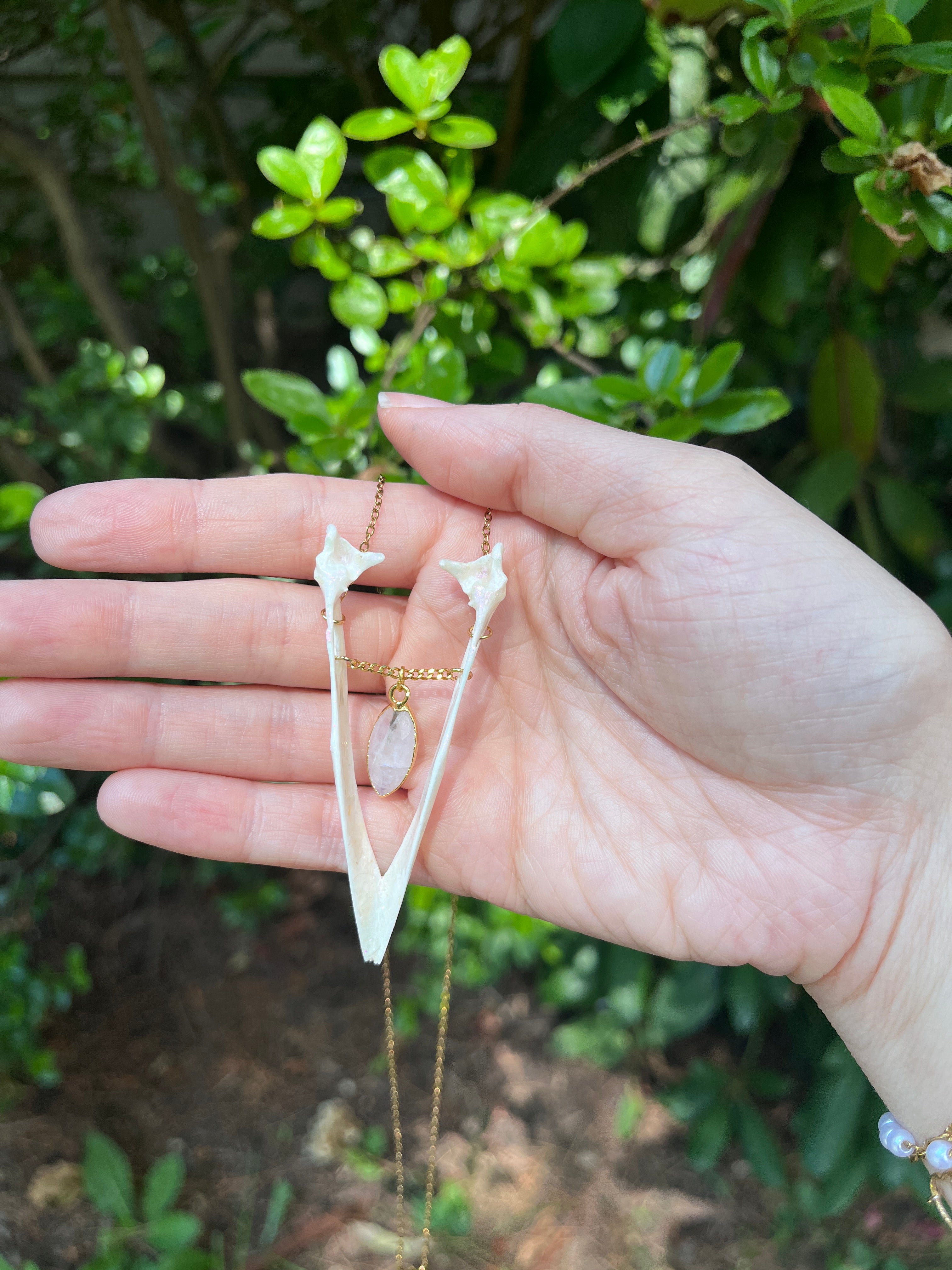 Corvid Avian Relic Necklace